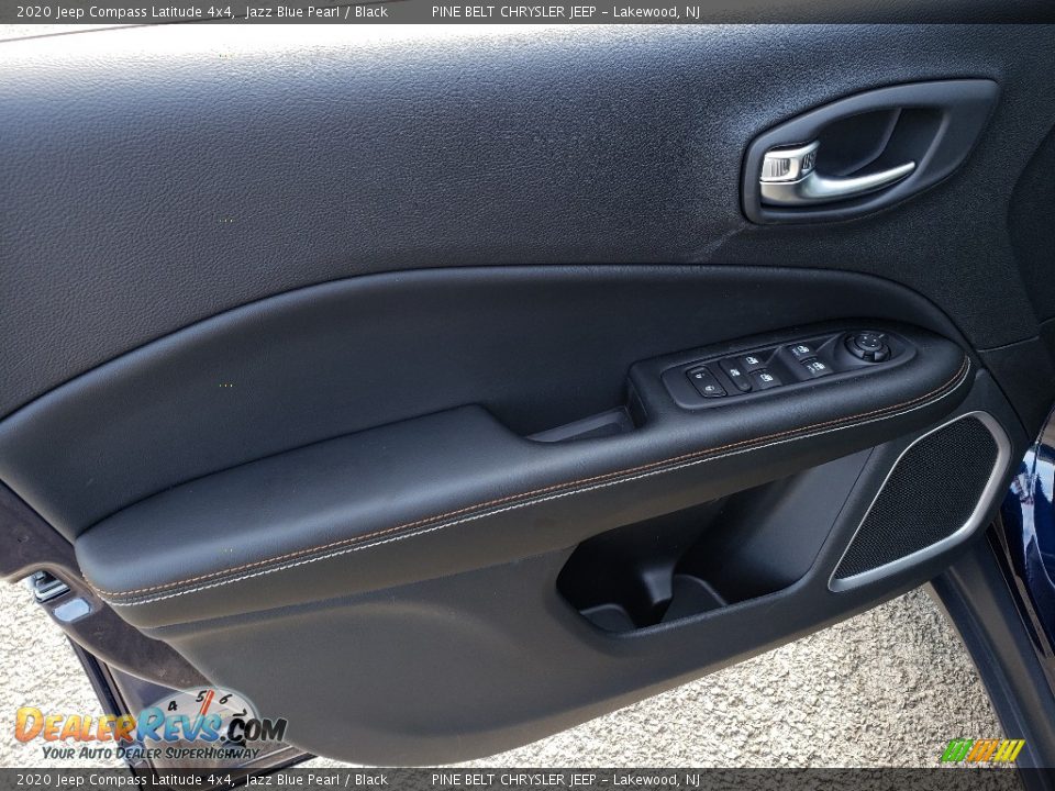 2020 Jeep Compass Latitude 4x4 Jazz Blue Pearl / Black Photo #8