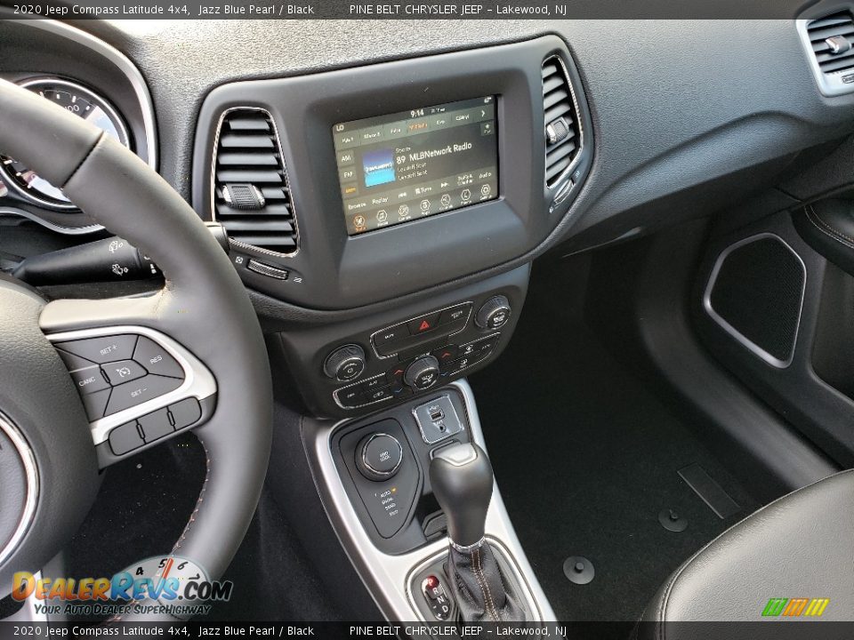 2020 Jeep Compass Latitude 4x4 Jazz Blue Pearl / Black Photo #10
