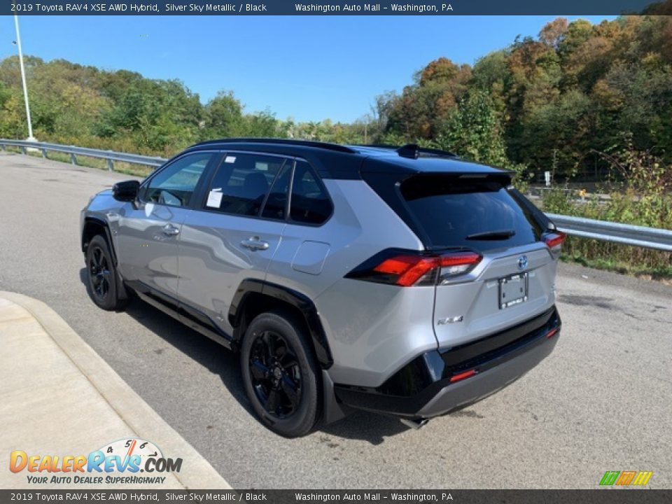 2019 Toyota RAV4 XSE AWD Hybrid Silver Sky Metallic / Black Photo #2