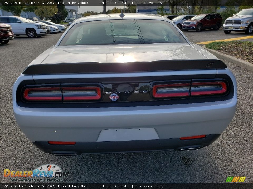 2019 Dodge Challenger GT AWD Triple Nickel / Black Photo #5