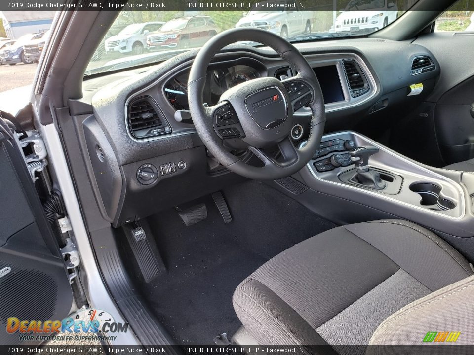 2019 Dodge Challenger GT AWD Triple Nickel / Black Photo #7