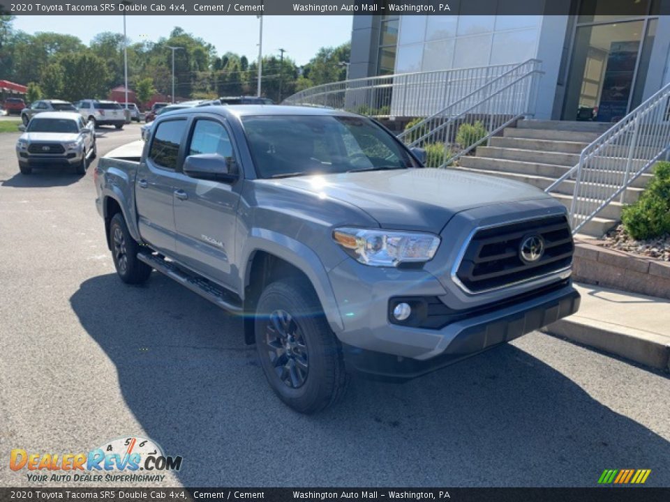 2020 Toyota Tacoma SR5 Double Cab 4x4 Cement / Cement Photo #1