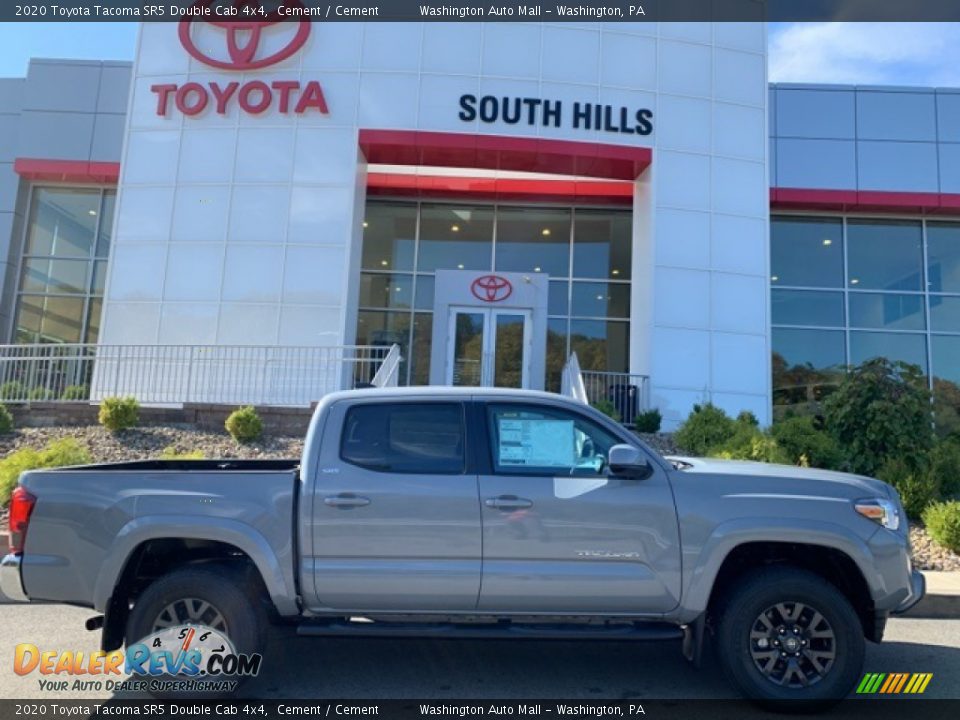 2020 Toyota Tacoma SR5 Double Cab 4x4 Cement / Cement Photo #3