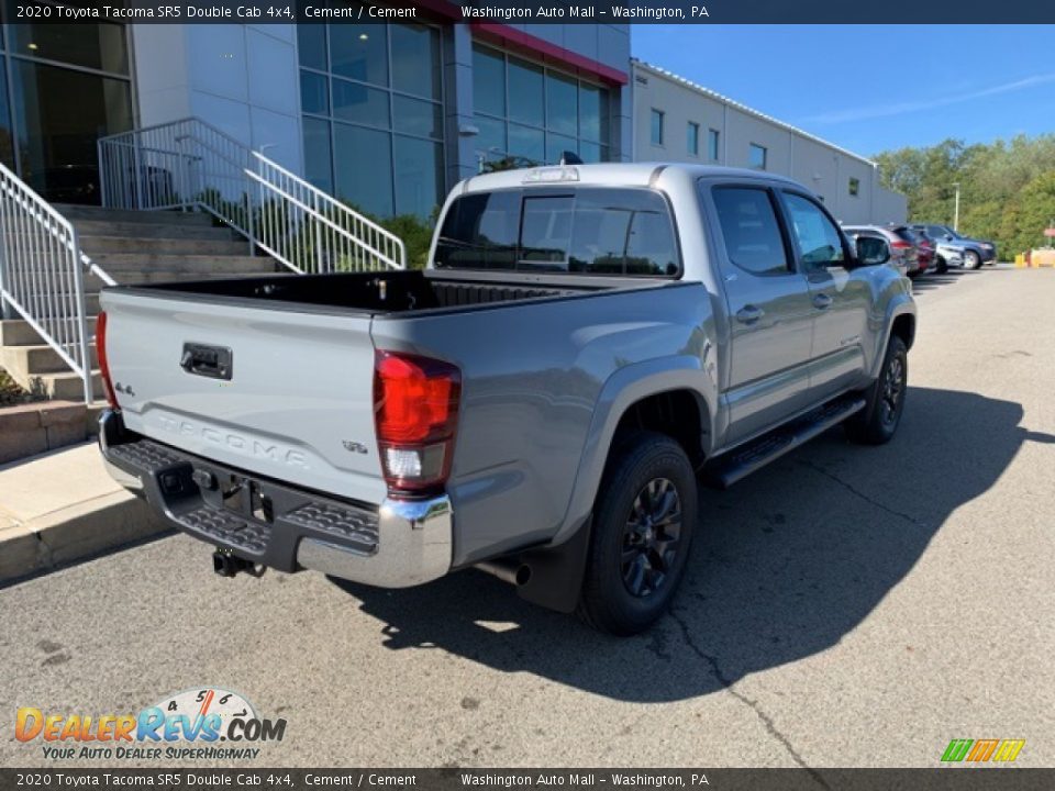 2020 Toyota Tacoma SR5 Double Cab 4x4 Cement / Cement Photo #4