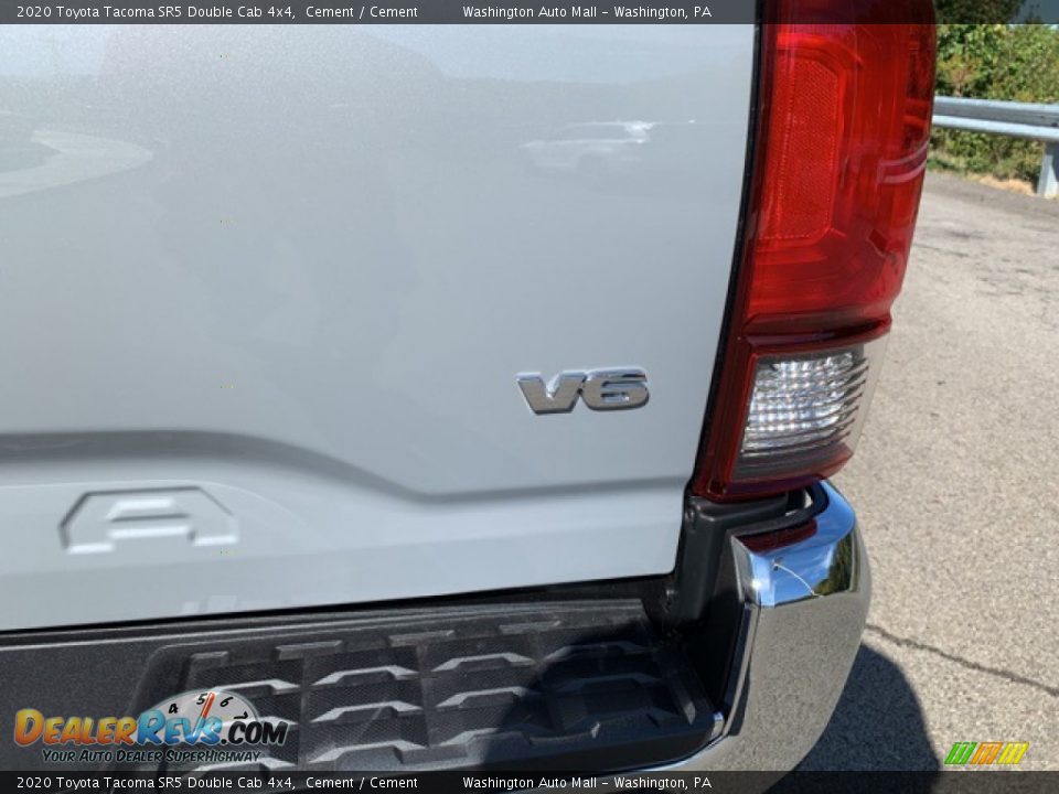 2020 Toyota Tacoma SR5 Double Cab 4x4 Cement / Cement Photo #6