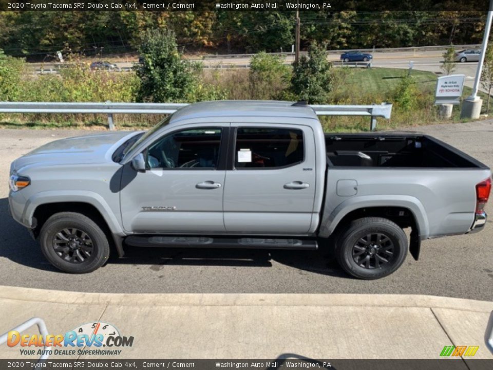 2020 Toyota Tacoma SR5 Double Cab 4x4 Cement / Cement Photo #9