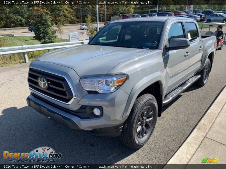 2020 Toyota Tacoma SR5 Double Cab 4x4 Cement / Cement Photo #10