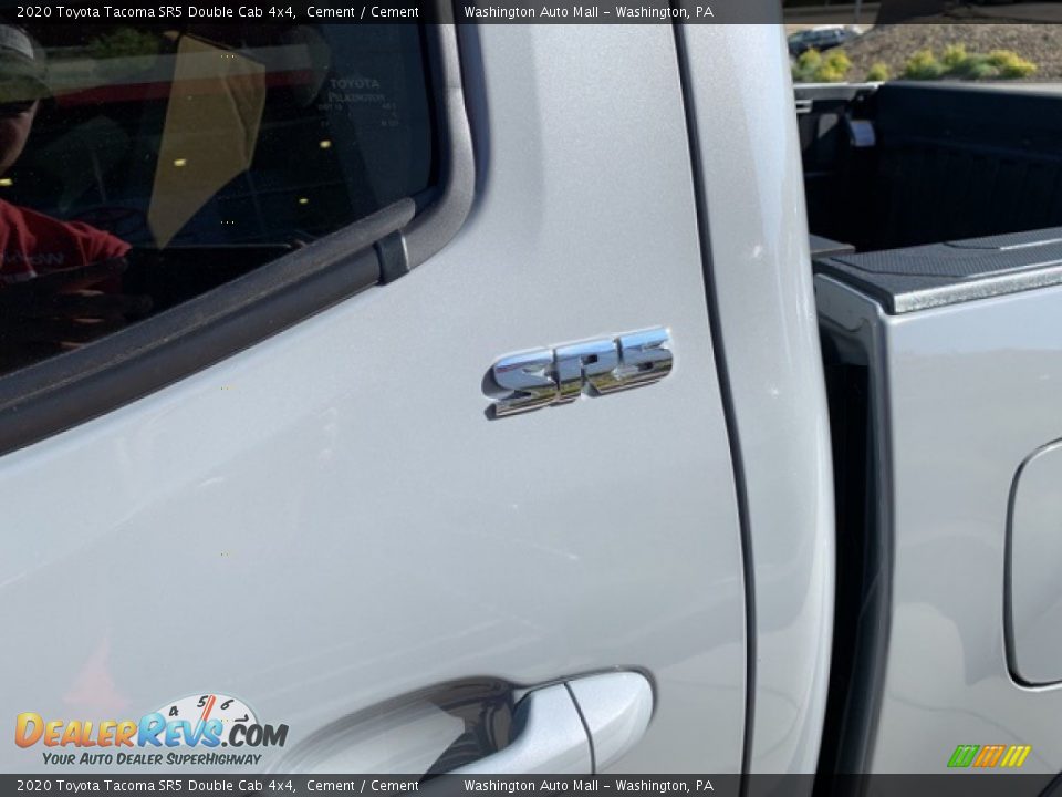 2020 Toyota Tacoma SR5 Double Cab 4x4 Cement / Cement Photo #15
