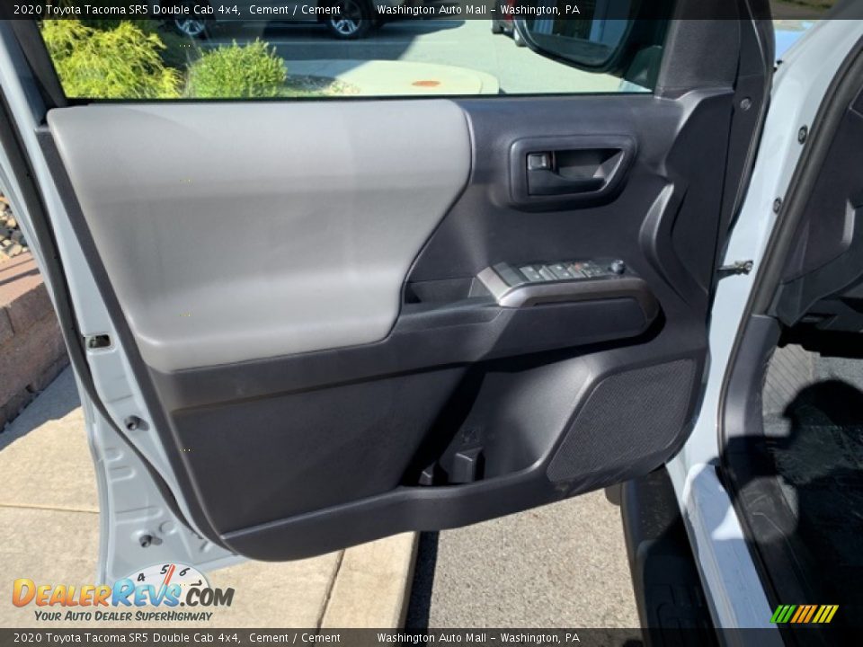 2020 Toyota Tacoma SR5 Double Cab 4x4 Cement / Cement Photo #16