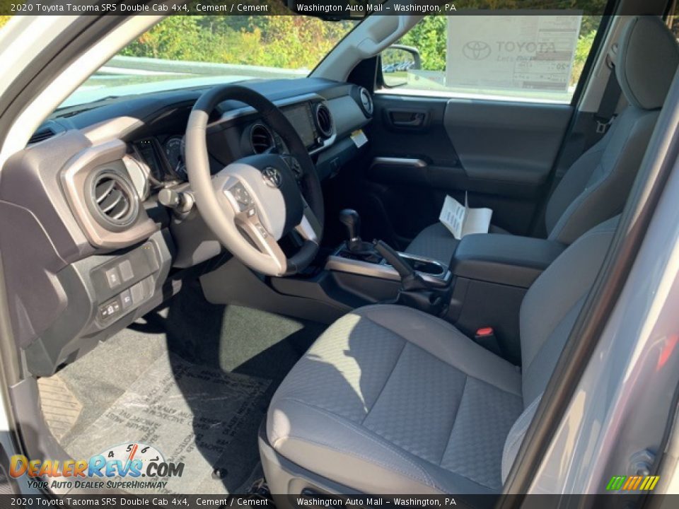 2020 Toyota Tacoma SR5 Double Cab 4x4 Cement / Cement Photo #18