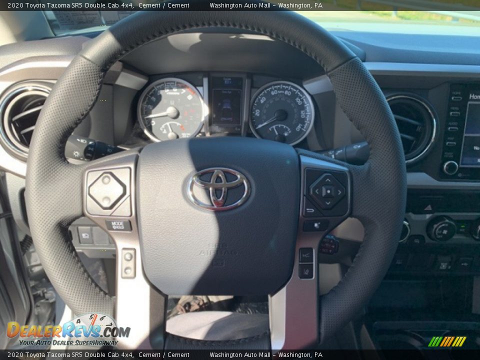 2020 Toyota Tacoma SR5 Double Cab 4x4 Cement / Cement Photo #23