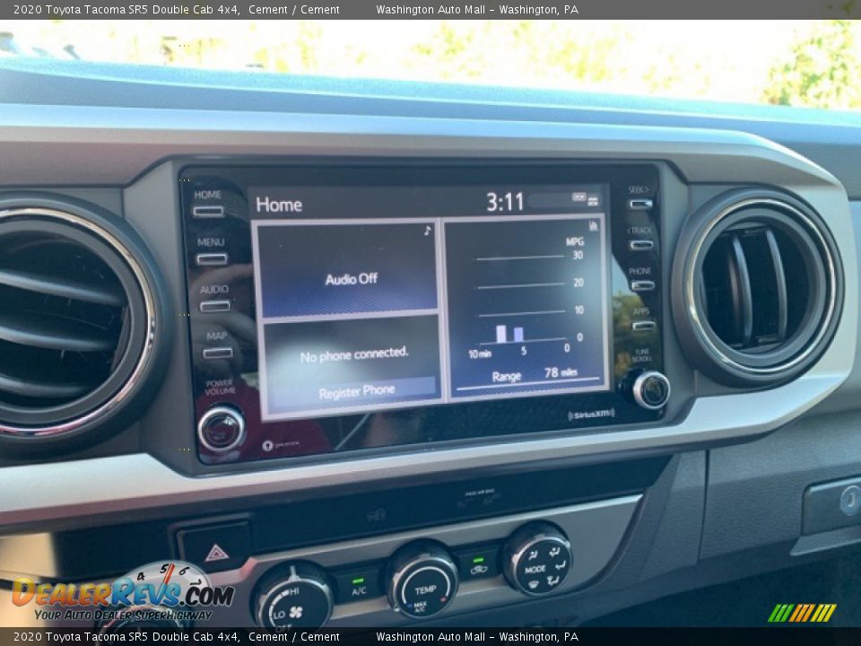 2020 Toyota Tacoma SR5 Double Cab 4x4 Cement / Cement Photo #25
