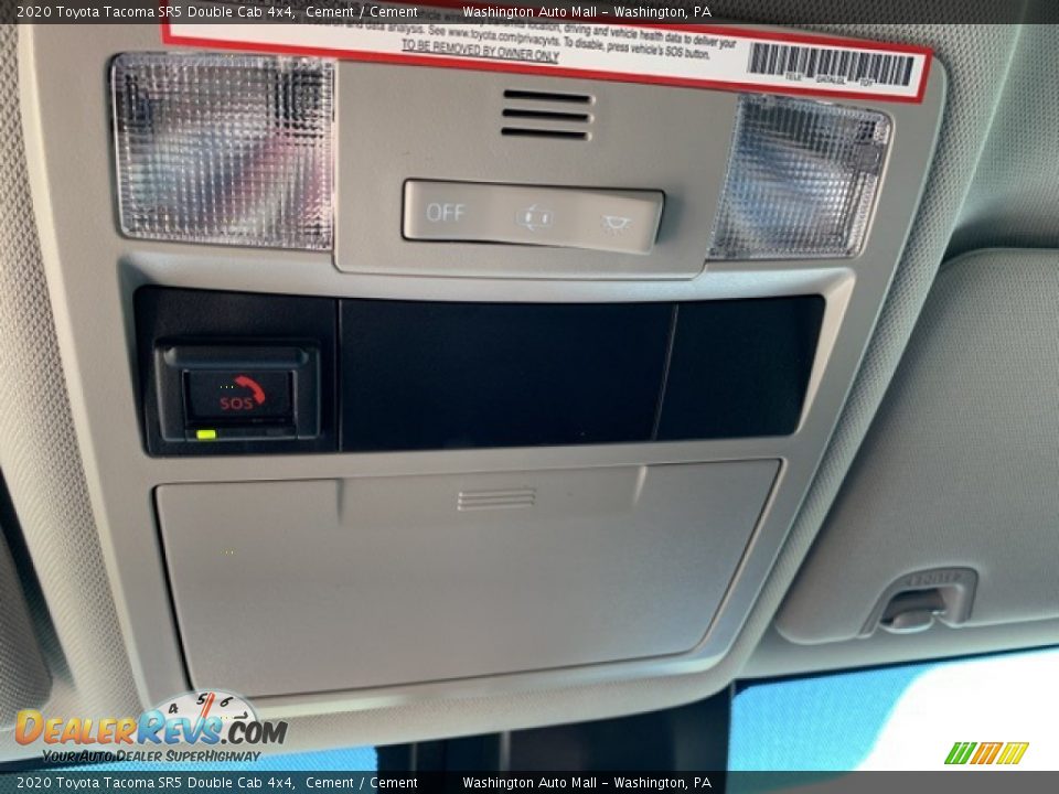 2020 Toyota Tacoma SR5 Double Cab 4x4 Cement / Cement Photo #30