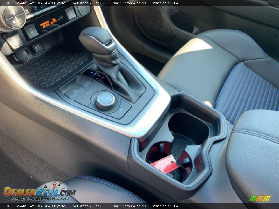 2019 Toyota RAV4 XSE AWD Hybrid Super White / Black Photo #6