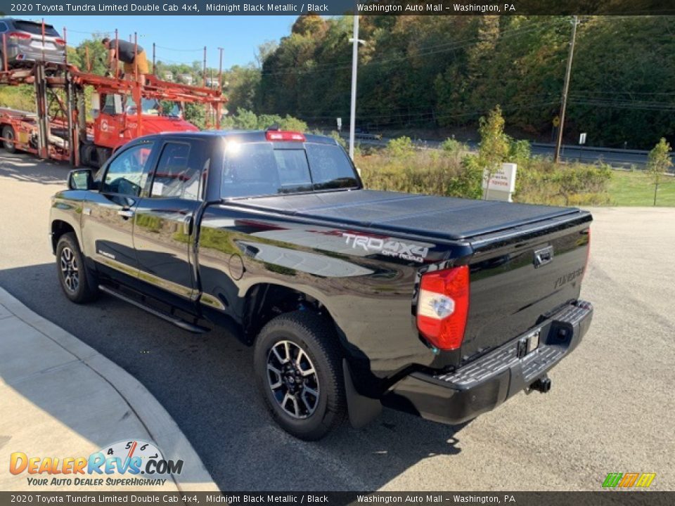 2020 Toyota Tundra Limited Double Cab 4x4 Midnight Black Metallic / Black Photo #2