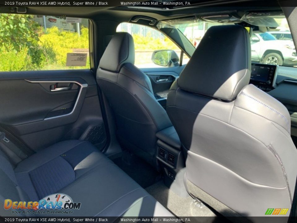 2019 Toyota RAV4 XSE AWD Hybrid Super White / Black Photo #16