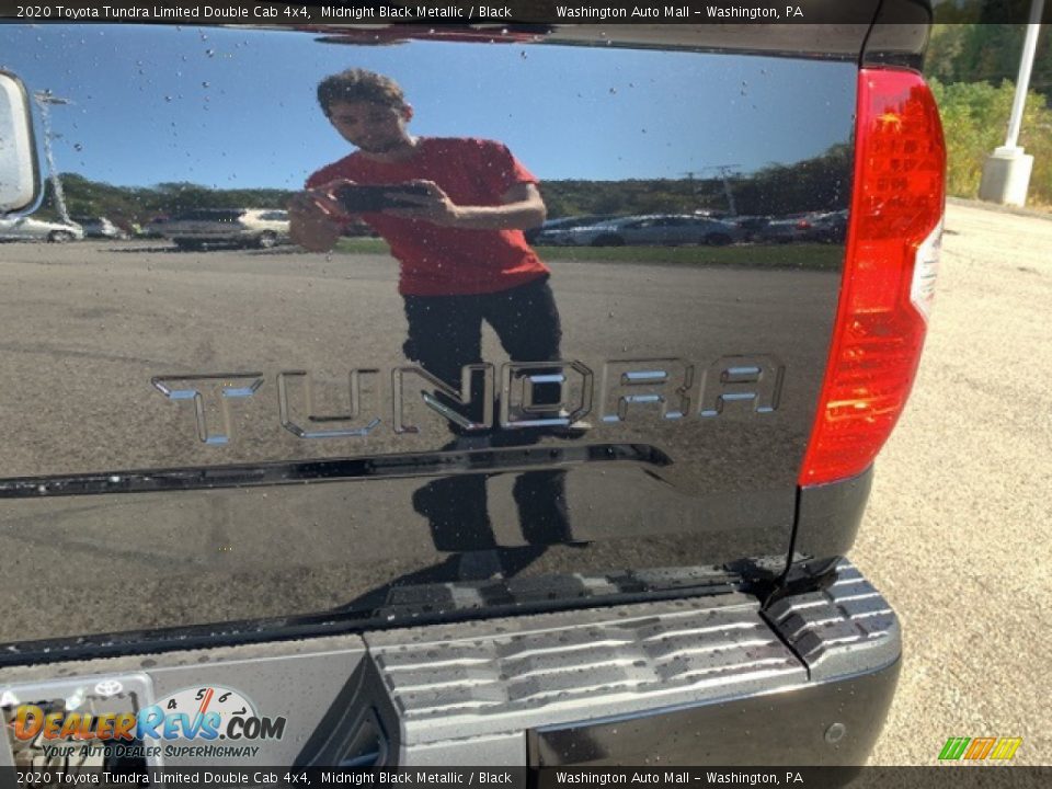 2020 Toyota Tundra Limited Double Cab 4x4 Midnight Black Metallic / Black Photo #11