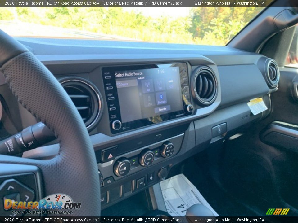 2020 Toyota Tacoma TRD Off Road Access Cab 4x4 Barcelona Red Metallic / TRD Cement/Black Photo #5