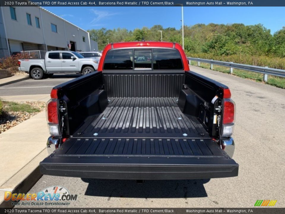 2020 Toyota Tacoma TRD Off Road Access Cab 4x4 Barcelona Red Metallic / TRD Cement/Black Photo #10