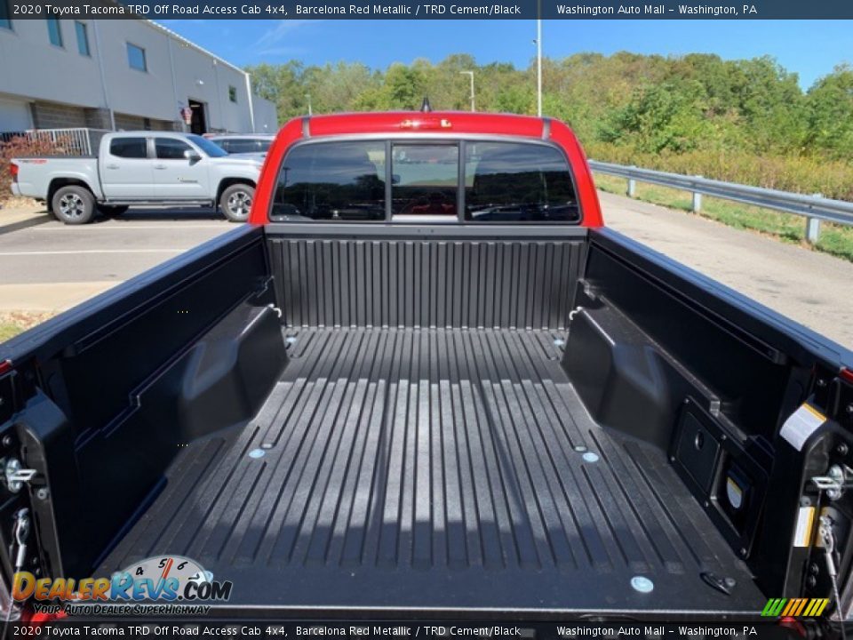 2020 Toyota Tacoma TRD Off Road Access Cab 4x4 Barcelona Red Metallic / TRD Cement/Black Photo #11