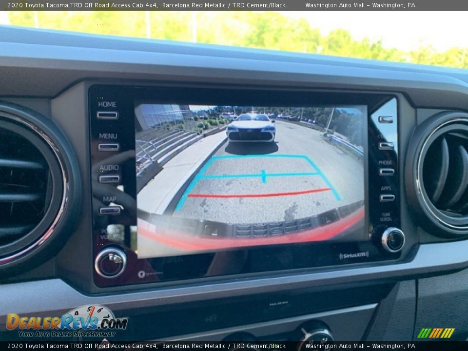 2020 Toyota Tacoma TRD Off Road Access Cab 4x4 Barcelona Red Metallic / TRD Cement/Black Photo #24
