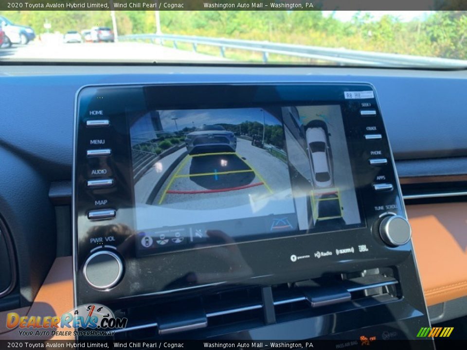 2020 Toyota Avalon Hybrid Limited Wind Chill Pearl / Cognac Photo #23