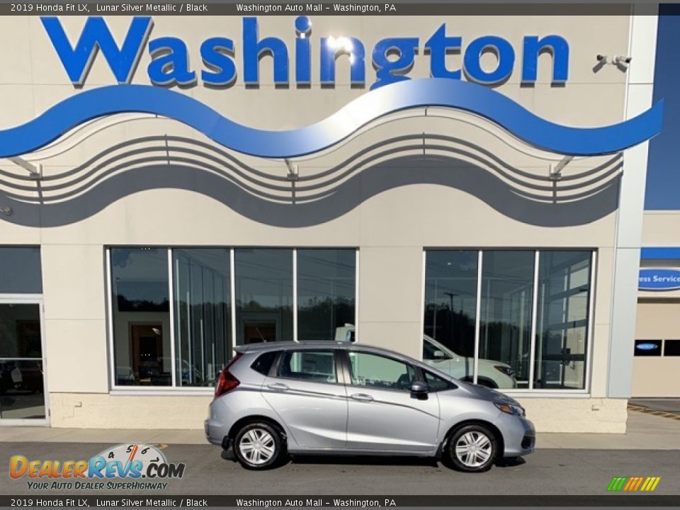 2019 Honda Fit LX Lunar Silver Metallic / Black Photo #1