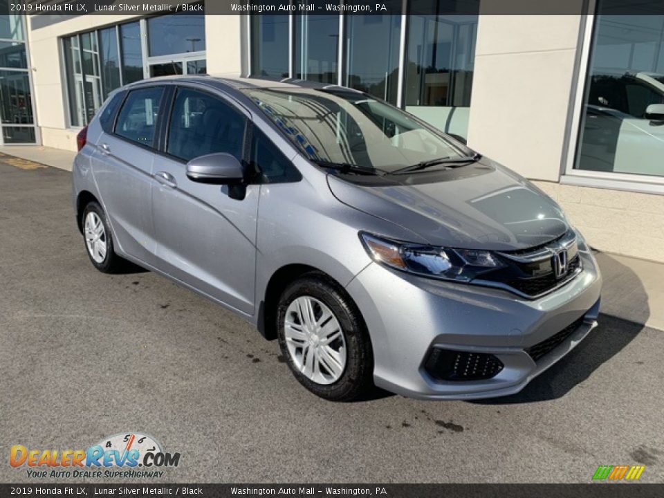 2019 Honda Fit LX Lunar Silver Metallic / Black Photo #2