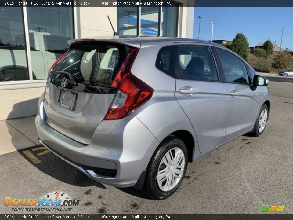 2019 Honda Fit LX Lunar Silver Metallic / Black Photo #7