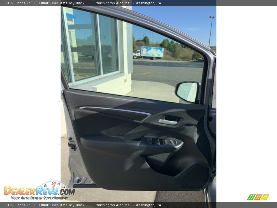 2019 Honda Fit LX Lunar Silver Metallic / Black Photo #10