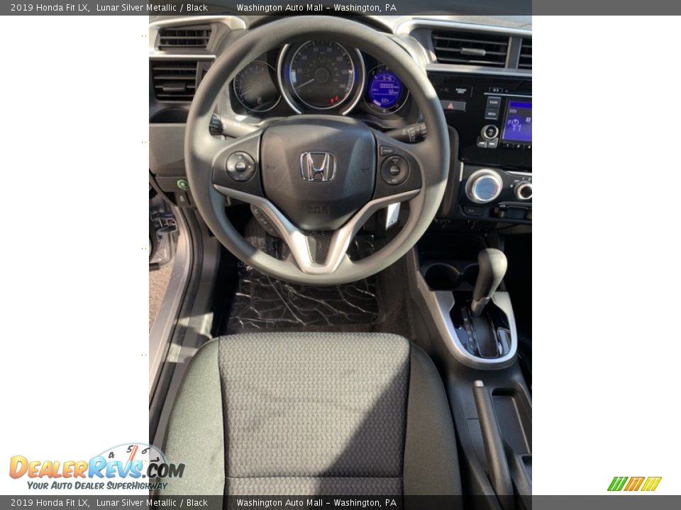 2019 Honda Fit LX Lunar Silver Metallic / Black Photo #13