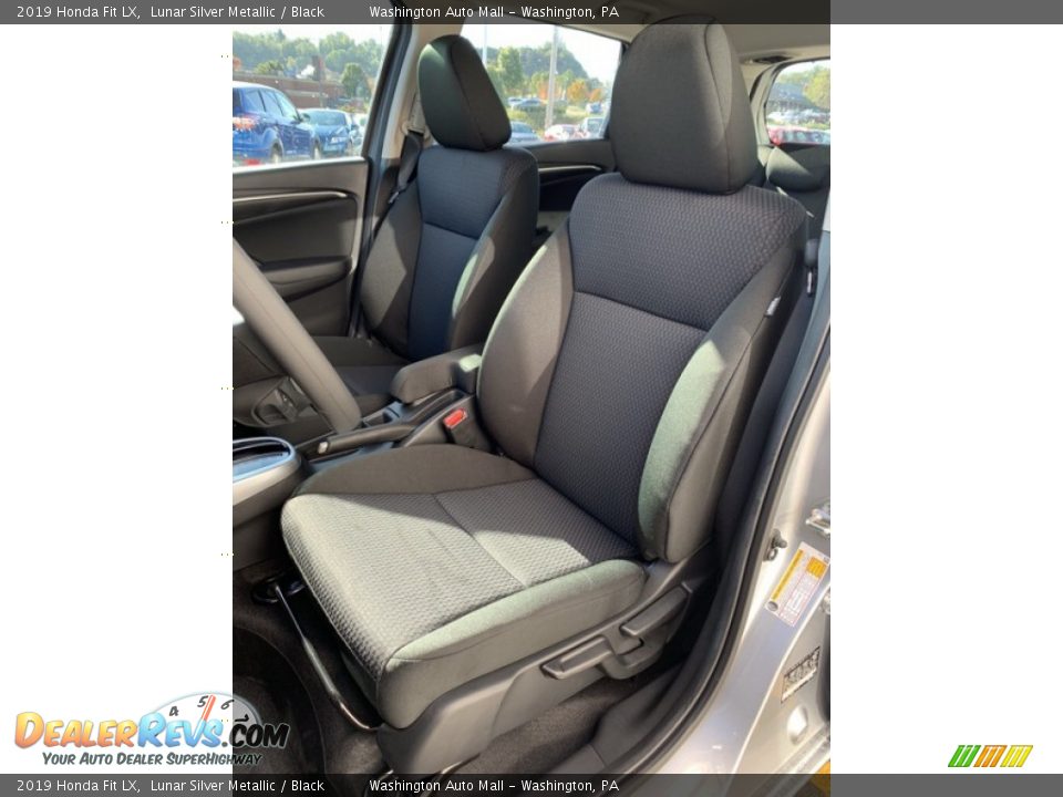 2019 Honda Fit LX Lunar Silver Metallic / Black Photo #14
