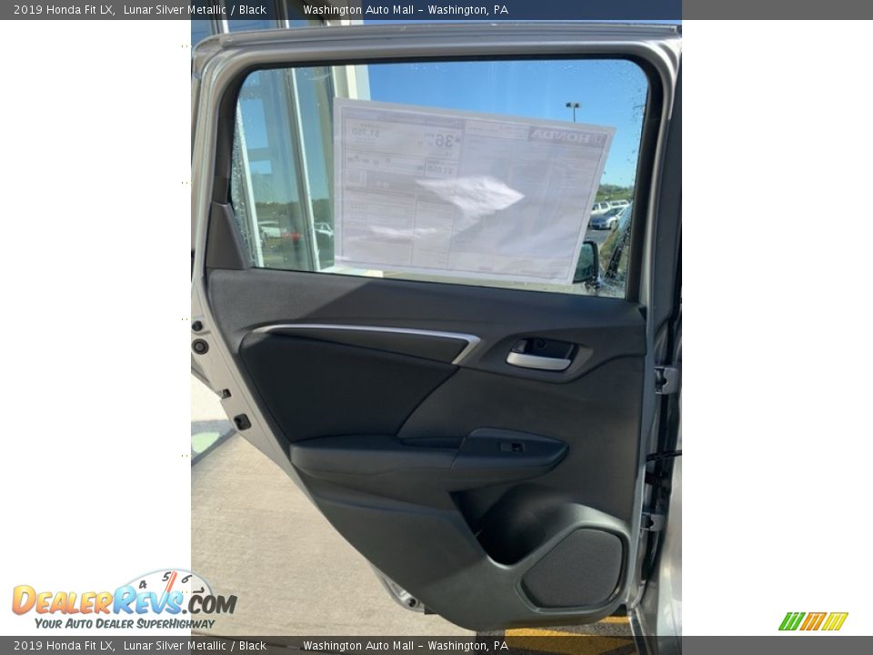 2019 Honda Fit LX Lunar Silver Metallic / Black Photo #16