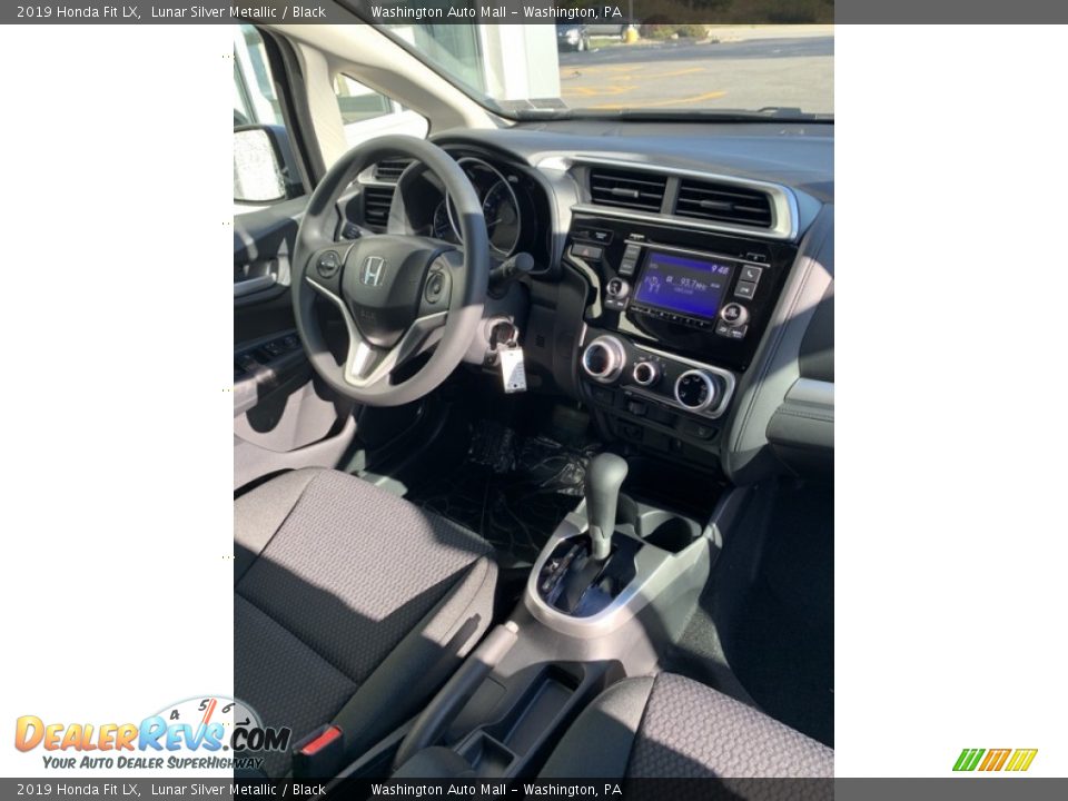 2019 Honda Fit LX Lunar Silver Metallic / Black Photo #27