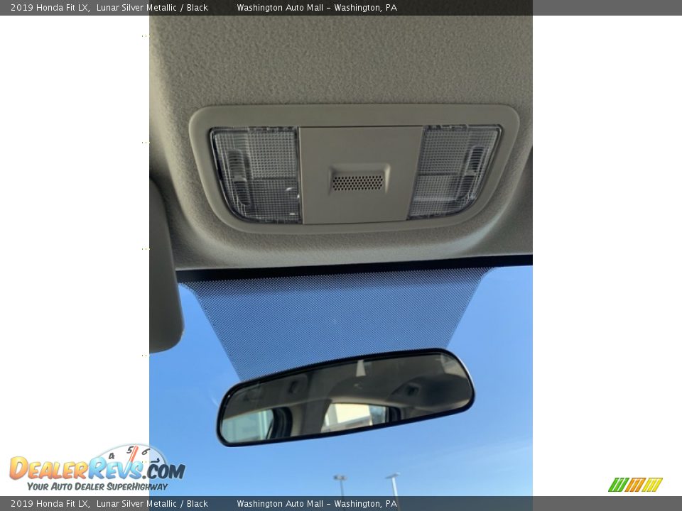 2019 Honda Fit LX Lunar Silver Metallic / Black Photo #36