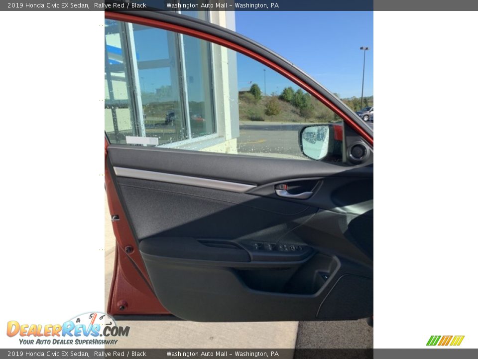 2019 Honda Civic EX Sedan Rallye Red / Black Photo #10