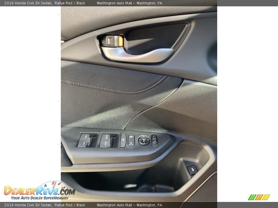 2019 Honda Civic EX Sedan Rallye Red / Black Photo #11
