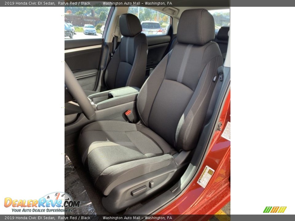 2019 Honda Civic EX Sedan Rallye Red / Black Photo #14