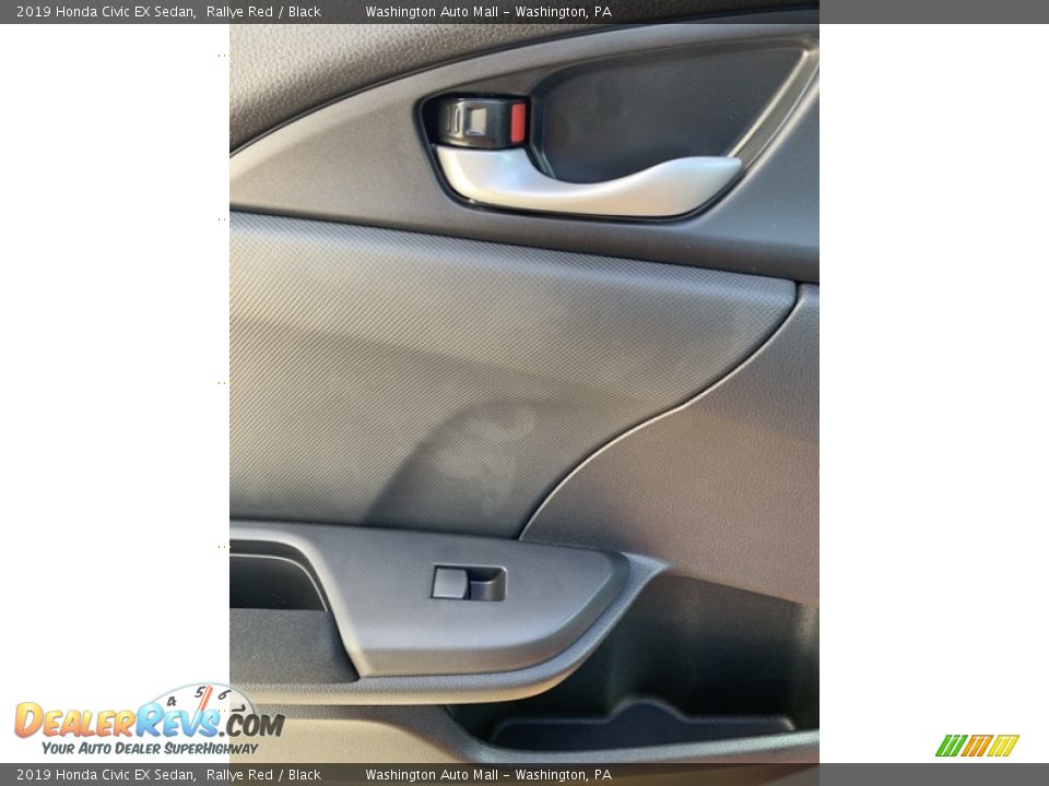 2019 Honda Civic EX Sedan Rallye Red / Black Photo #17