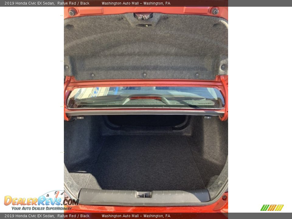 2019 Honda Civic EX Sedan Rallye Red / Black Photo #21
