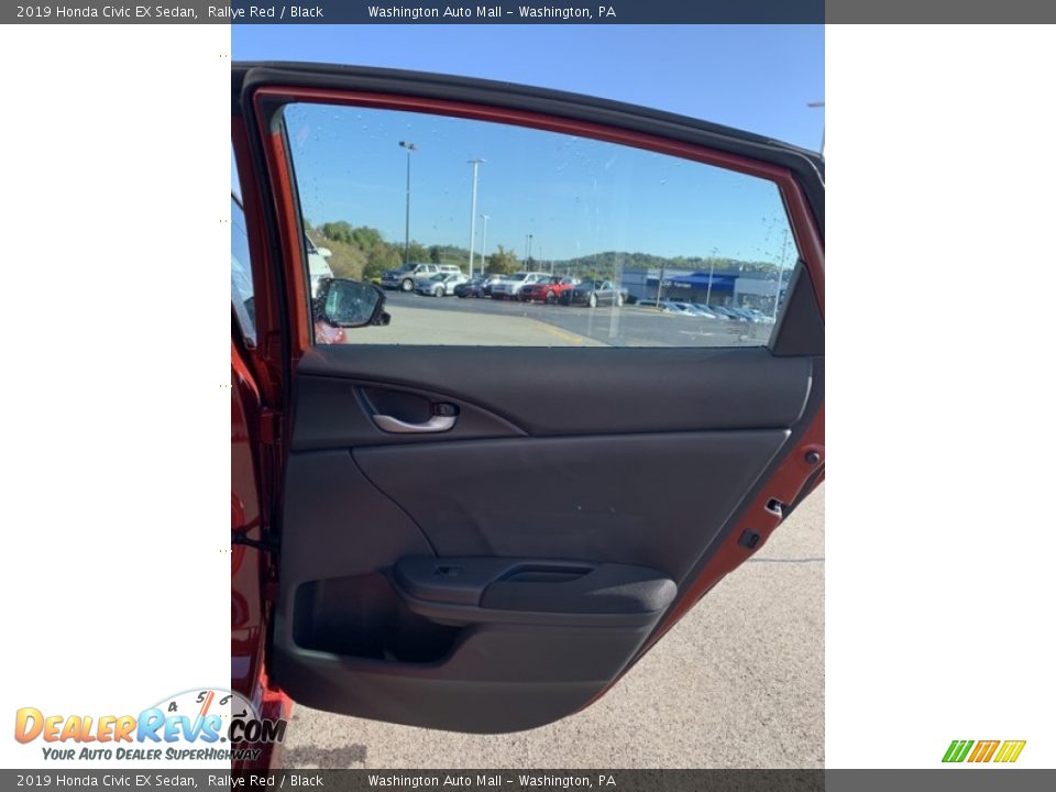 2019 Honda Civic EX Sedan Rallye Red / Black Photo #22