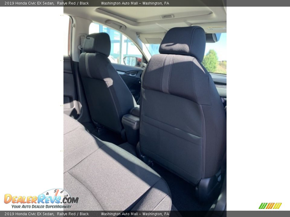 2019 Honda Civic EX Sedan Rallye Red / Black Photo #24