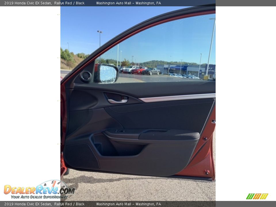2019 Honda Civic EX Sedan Rallye Red / Black Photo #25