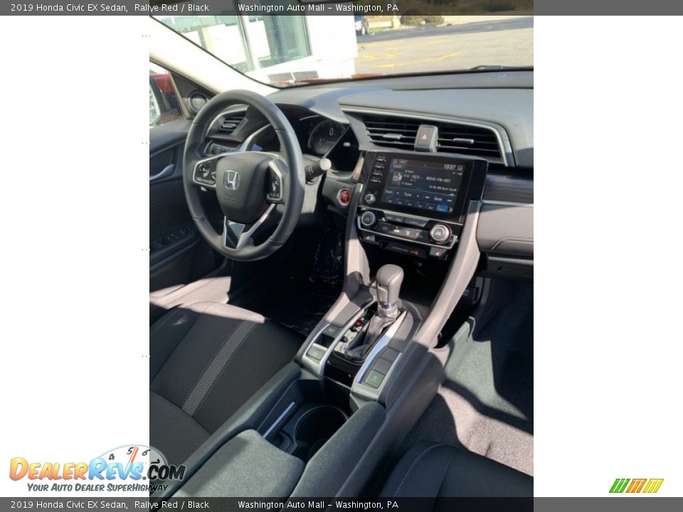 2019 Honda Civic EX Sedan Rallye Red / Black Photo #27