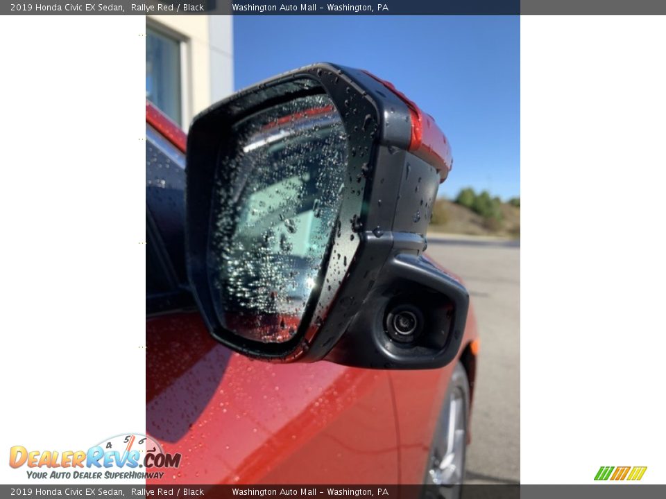 2019 Honda Civic EX Sedan Rallye Red / Black Photo #28