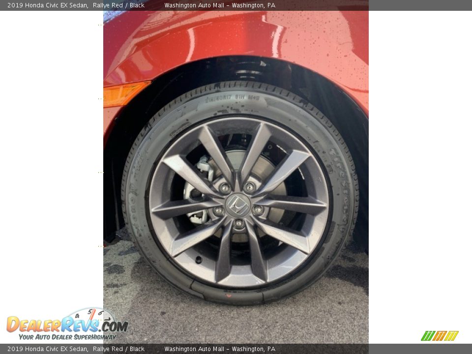 2019 Honda Civic EX Sedan Rallye Red / Black Photo #29
