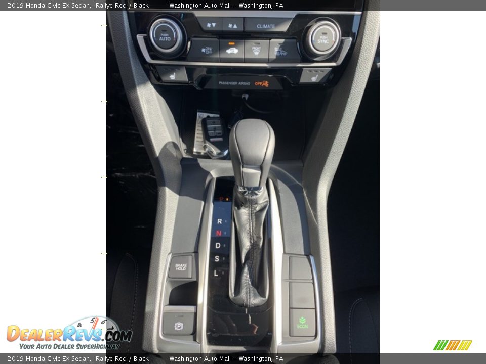 2019 Honda Civic EX Sedan Rallye Red / Black Photo #33