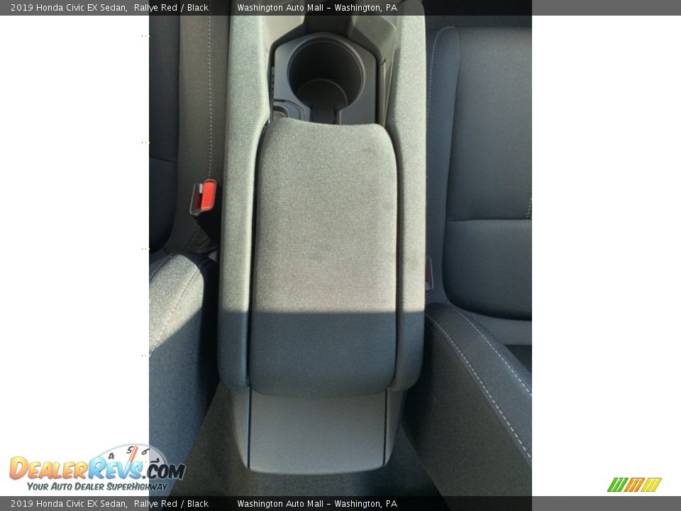 2019 Honda Civic EX Sedan Rallye Red / Black Photo #34