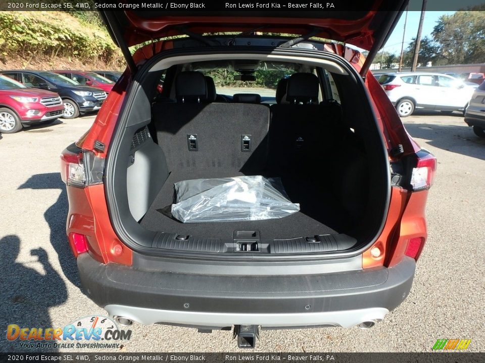 2020 Ford Escape SEL 4WD Sedona Orange Metallic / Ebony Black Photo #3