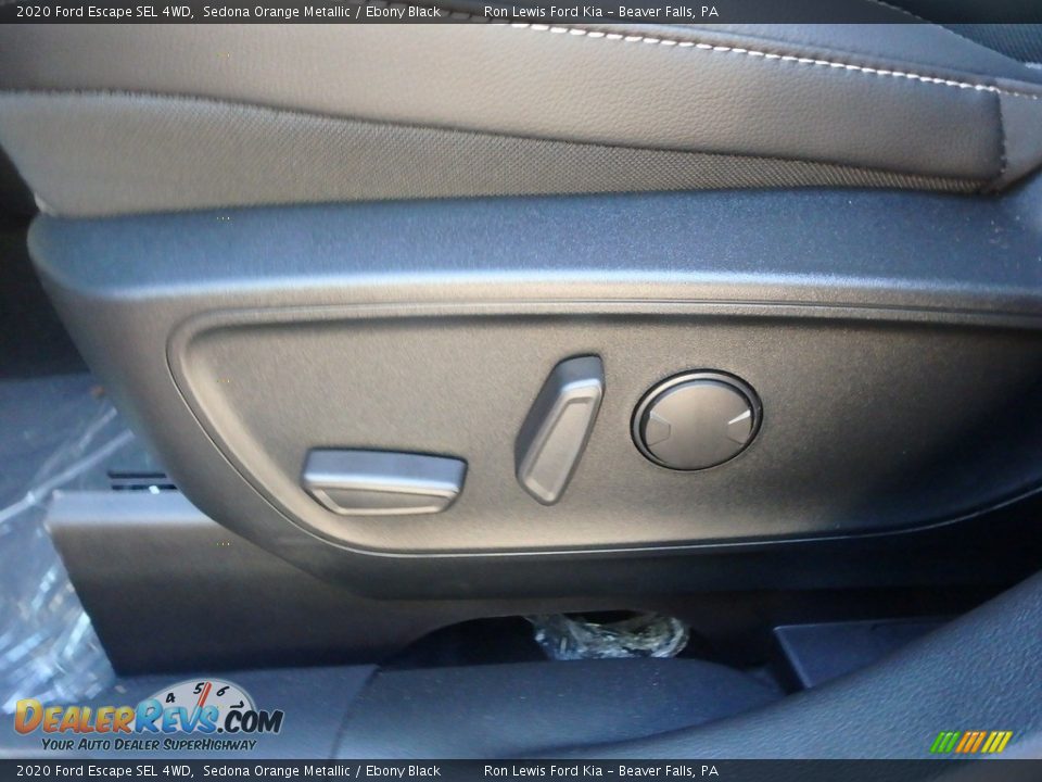 2020 Ford Escape SEL 4WD Sedona Orange Metallic / Ebony Black Photo #13